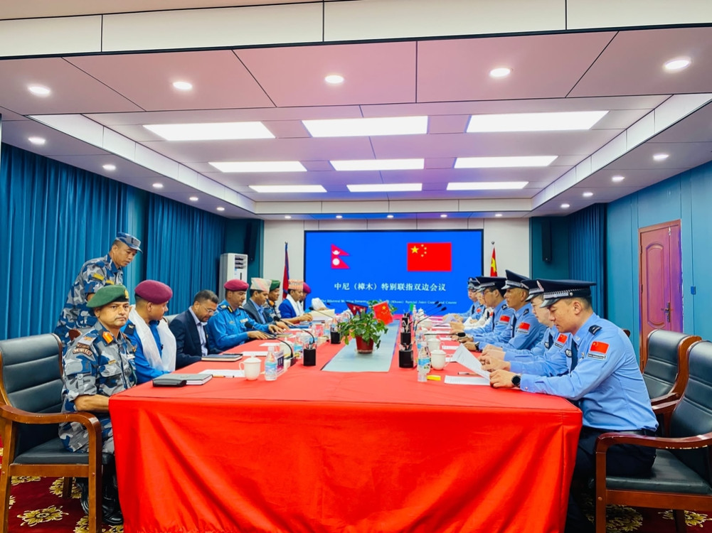 नेपाल–चीन सीमा सुरक्षा बैठक: तातोपानी नाका सञ्चालनदेखि सीमा सुरक्षासम्म साझा प्रतिबद्धता